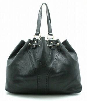 Saint Laurent Yves YSL Sac Double Tote Bag Shoulder Reversible